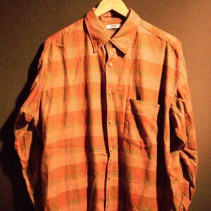 UNIQLO | Flannel Checked Long Sleeve Shirt | Size: M
